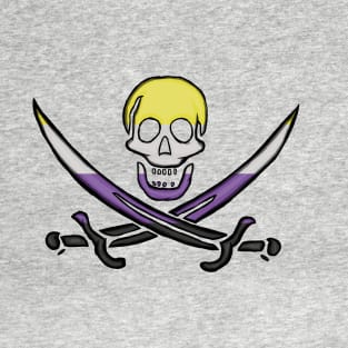 Nonbinary Pirate Pride T-Shirt